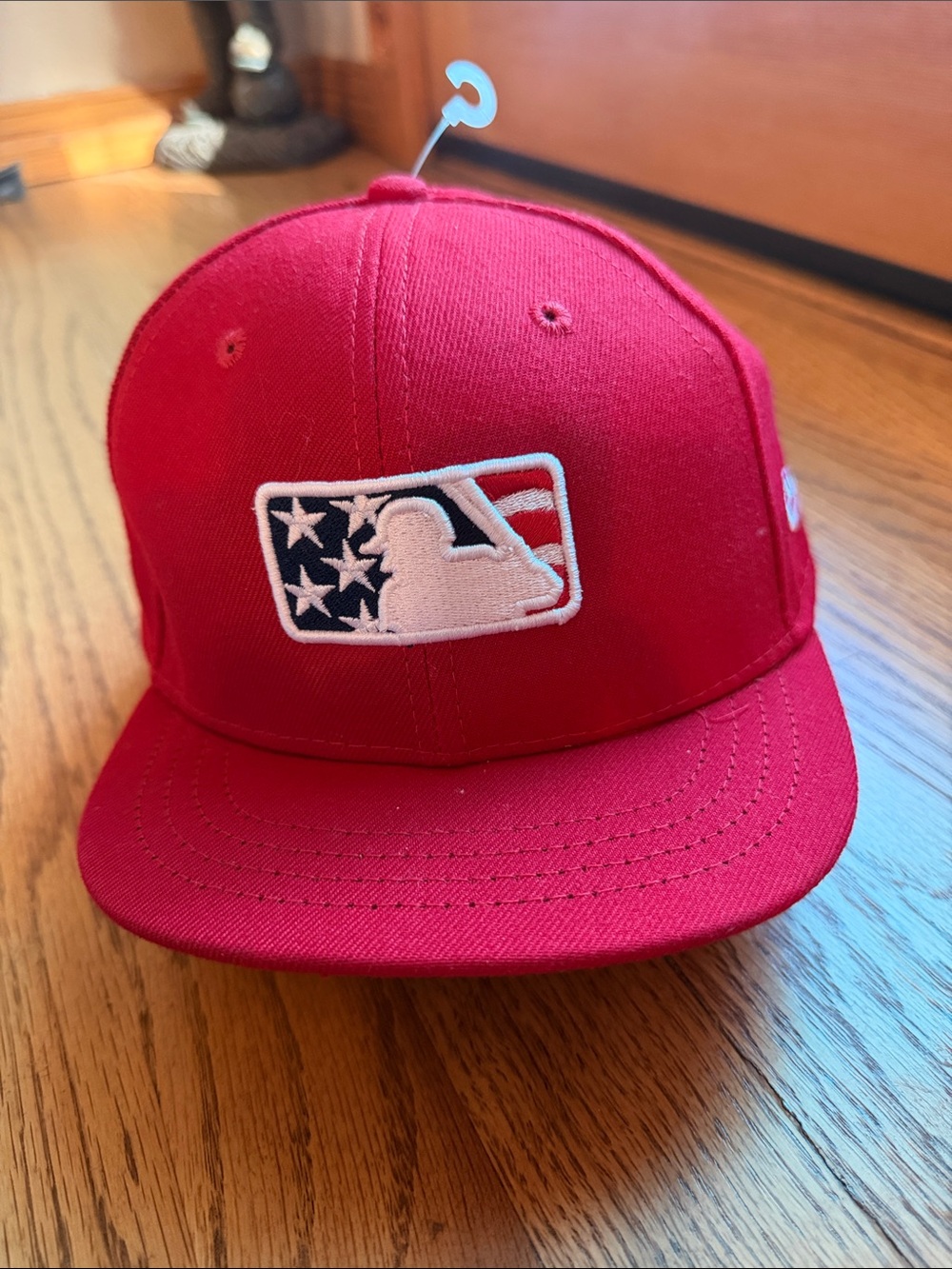 New Era 59FIFTY MLB Patriotic American Flag Fitted Hat 7 1/4 Made USA